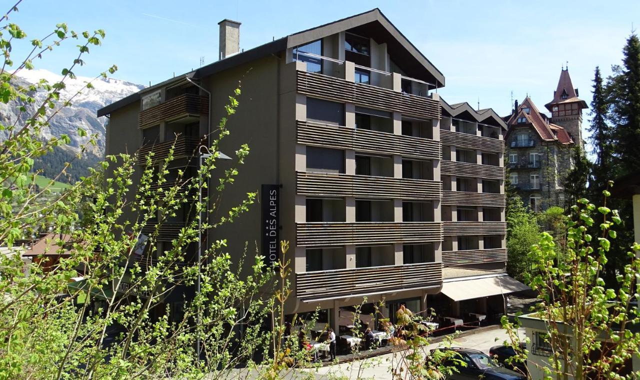 Studio Im Hotel Des Alpes Флімс Екстер'єр фото
