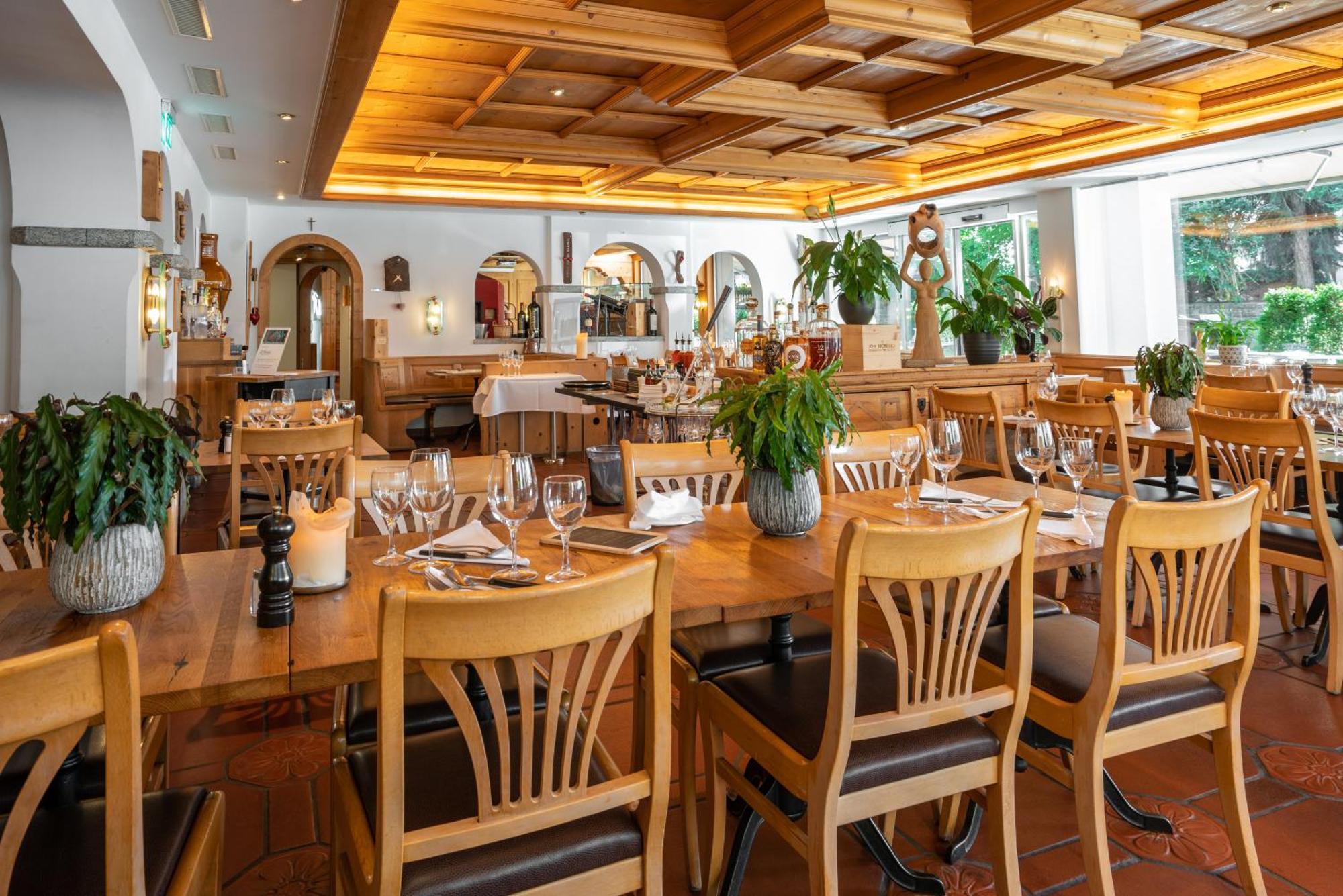 Studio Im Hotel Des Alpes Флімс Екстер'єр фото